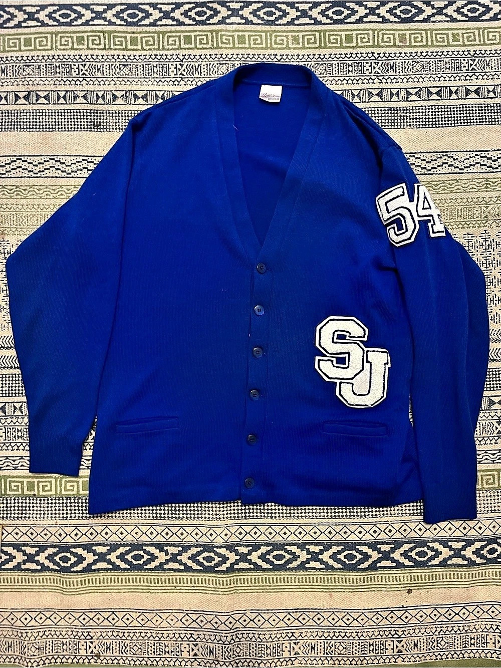 Shag USA Blue SJ 54 Cardigan